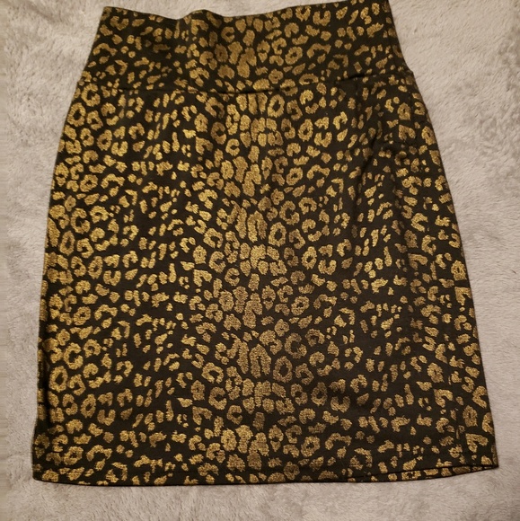 Express Dresses & Skirts - Metallic Mini Skirt